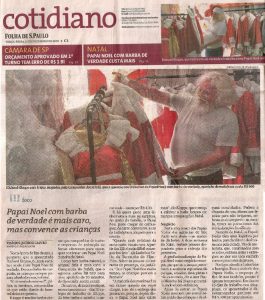 Cia do Bafafá - Papai Noel - Folha de São Paulo