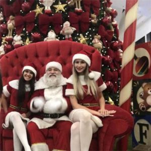 Cia do Bafafá Papai Noel Shopping Santa Cruz